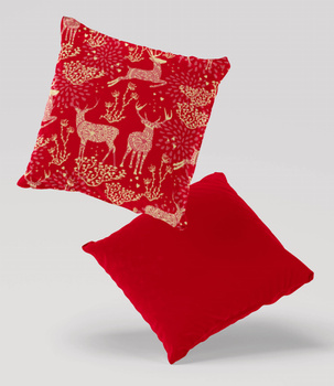 Poduszka welur jelenie 40x40 cm