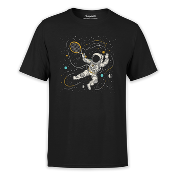 Koszulka z nadrukiem kosmiczny tenis