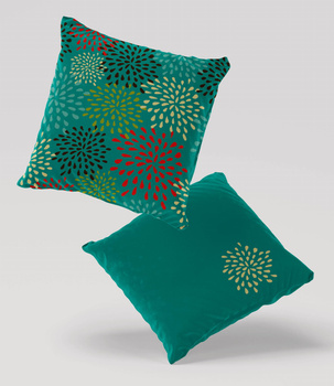 Poduszka welur wzory 40x40 cm