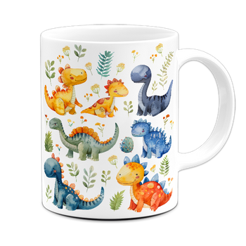 Kubek ceramiczny park dinozaurów