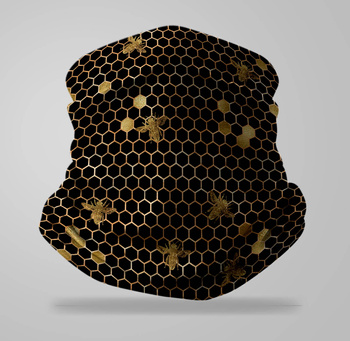 Komin wielofunkcyjny bezszwowy plaster miodu