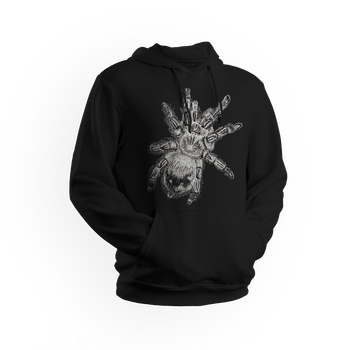 Bluza męska/unisex z kapturem pająk ptasznik