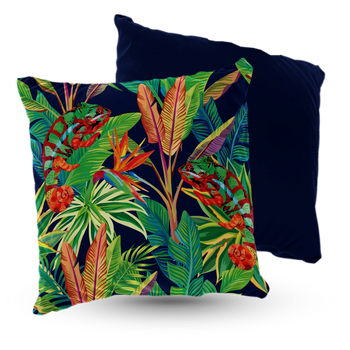 Poduszka welur kameleony 40x40 cm