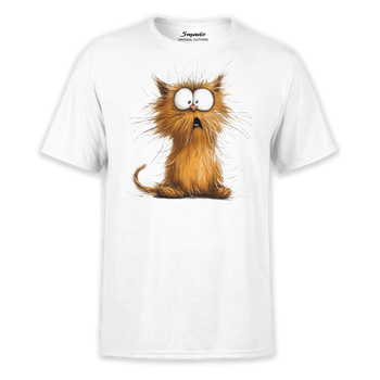 Koszulka dziecięca zdziwiony kot