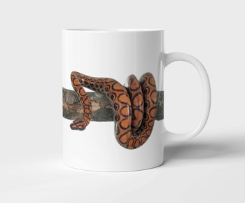 Kubek ceramiczny wąż