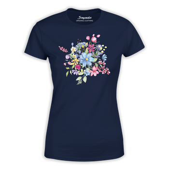Koszulka damska polne kwiaty