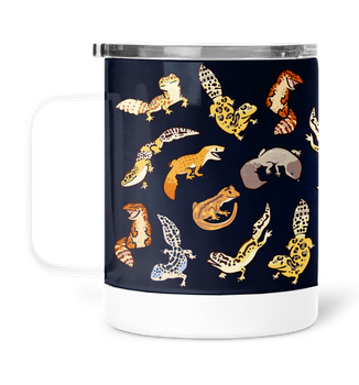 Kubek termiczny 300 ml gekony