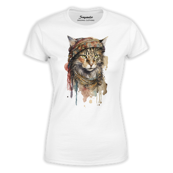 Koszulka damska kotka boho