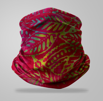 Komin wielofunkcyjny bezszwowy wzór batik