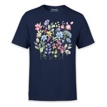 Koszulka z nadrukiem polne kwiaty