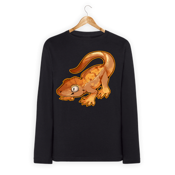 Koszulka dziecięca długi rękaw gekon orzęsiony