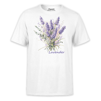 Koszulka z nadrukiem Lawenda