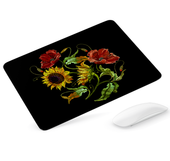Podkładka pod mysz słoneczniki i maki