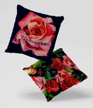 Poduszka welur dla Babci 40x40 cm