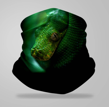 Komin wielofunkcyjny bezszwowy wąż