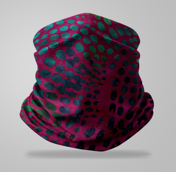 Komin wielofunkcyjny bezszwowy wzór batik