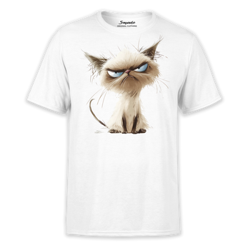 Koszulka dziecięca wkurzony kot