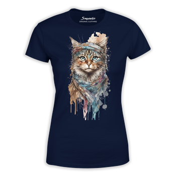 Koszulka damska kot boho