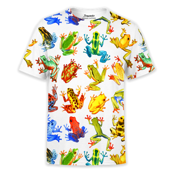 Koszulka z nadrukiem full print żaby