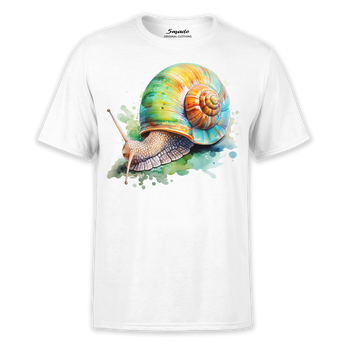 Koszulka z nadrukiem ślimak