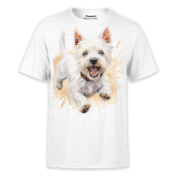 Koszulka wesoły pies west highland terrier