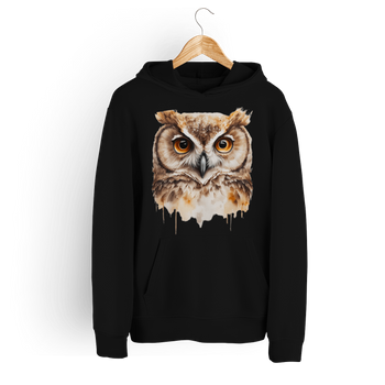 Bluza damska z kapturem sowa