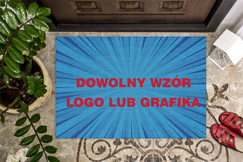 Wycieraczka dowolny wzór lub personalizacja