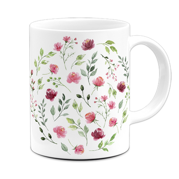 Kubek ceramiczny polne kwiaty