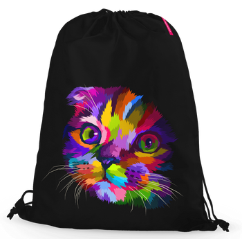Worko-plecak kociak kolor