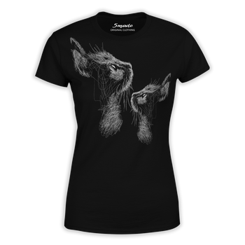 Koszulka szkice koty