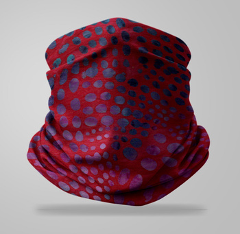 Komin wielofunkcyjny bezszwowy wzór batik