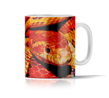 Kubek ceramiczny wąż zbożowy