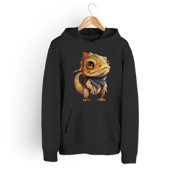 Bluza dziecięca z kapturem agama brodata