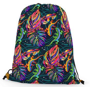 Worko-plecak gekony i monstera