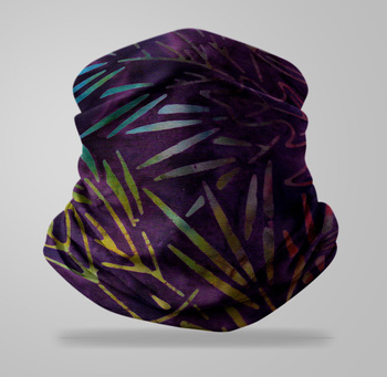 Komin wielofunkcyjny bezszwowy wzór batik