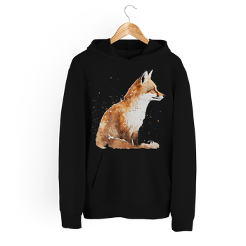 Bluza damska z kapturem lisek