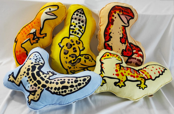 Maskotki pluszowe z serii Gang Gekonów zestaw 5 szt