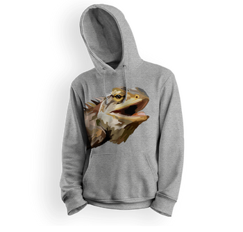 Bluza dziecięca z kapturem agama brodata