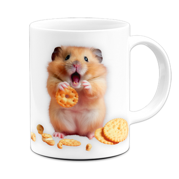 Kubek ceramiczny chomik łasuch