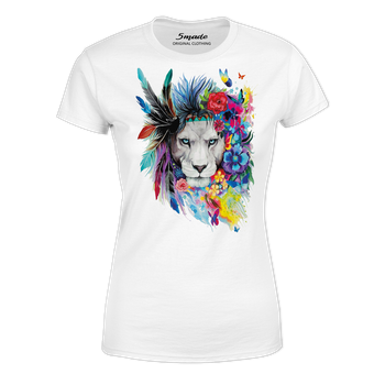 Koszulka lew boho