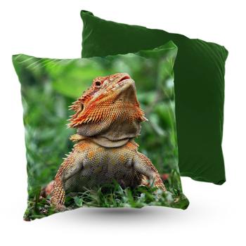 Poduszka welur agama brodata 40x40 cm