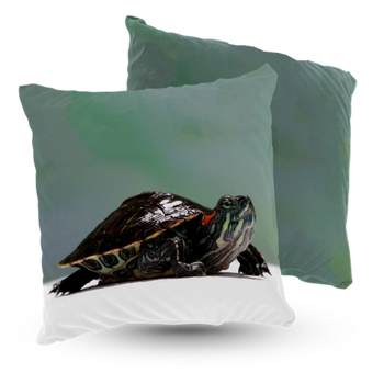 Poduszka welur żółw 40x40 cm