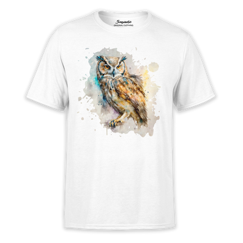 Koszulka z nadrukiem sowa