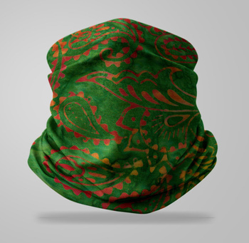 Komin wielofunkcyjny bezszwowy wzór batik