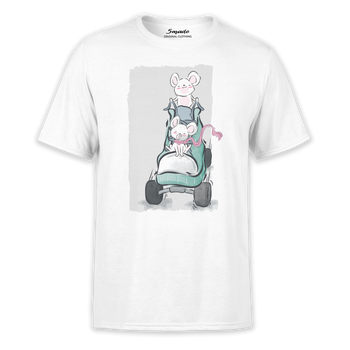 Koszulka dziecięca myszki na wrotkach