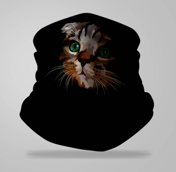 Komin wielofunkcyjny bezszwowy kotek