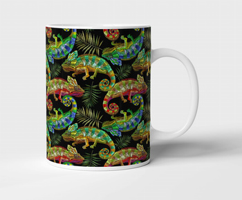 Kubek ceramiczny kameleony