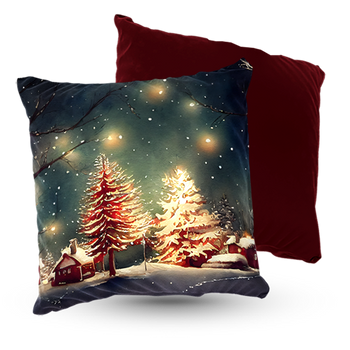 Poduszka świąteczna noc 40x40 cm