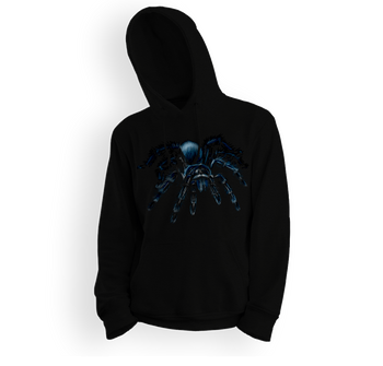 Bluza dziecięca z kapturem pająk ptasznik zebrowaty