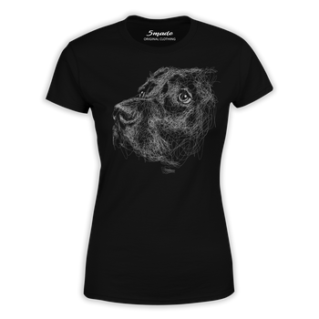 Koszulka szkice pies labrador